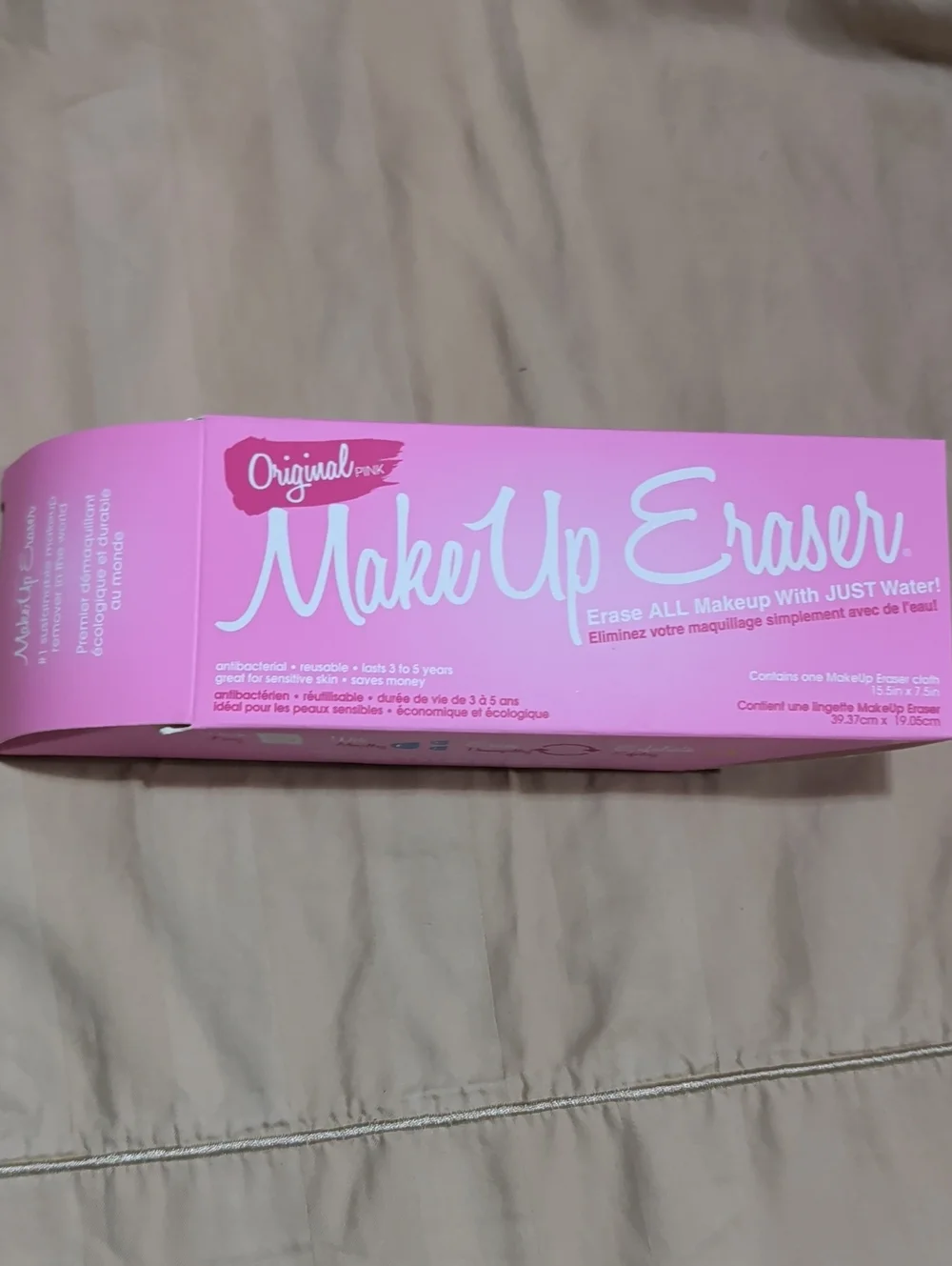 Original MakeUp Eraser Pink Makeup Remover Cloth